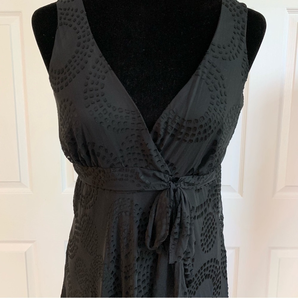Jonathan Martin Studio Black Silk Blend Cocktail Dress - Picture 3 of 6